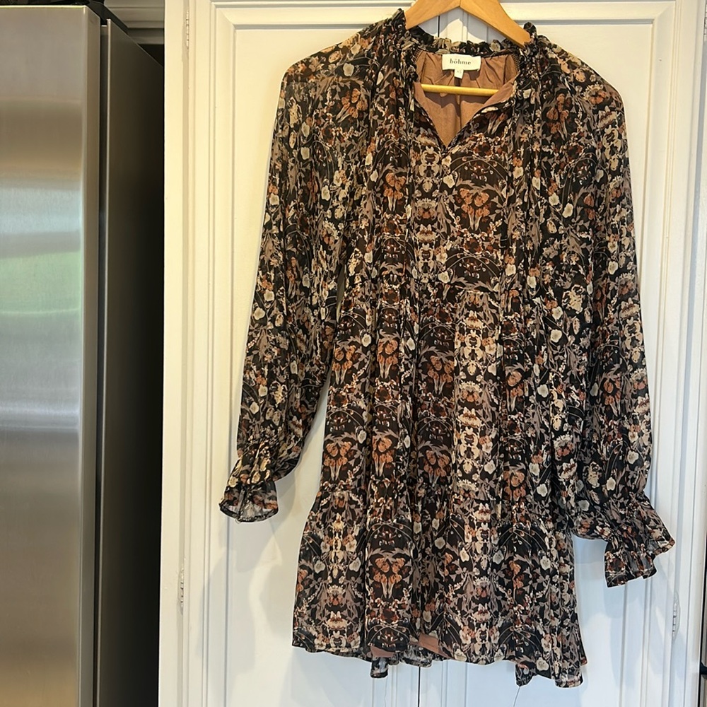 Bohme flowy tiered dress. Size XS